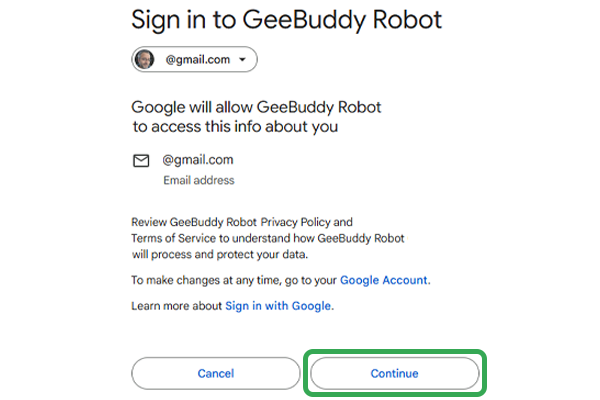 Confirm your Gmail address